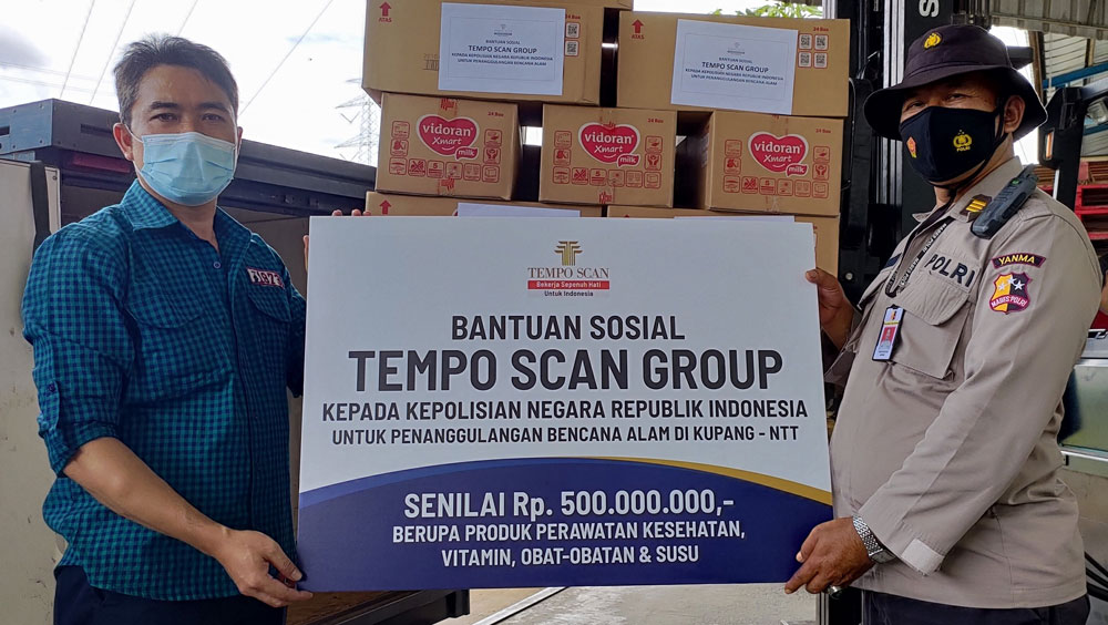 Wujud Nyata Peduli Kemanusiaan, Tempo Scan Donasikan Rp 500 Juta untuk Penanggulangan Bencana Alam di Kupang, NTT